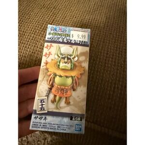 Banpresto WCF One Piece Wano Country Sasaki Figure #55 NEW Sealed Box